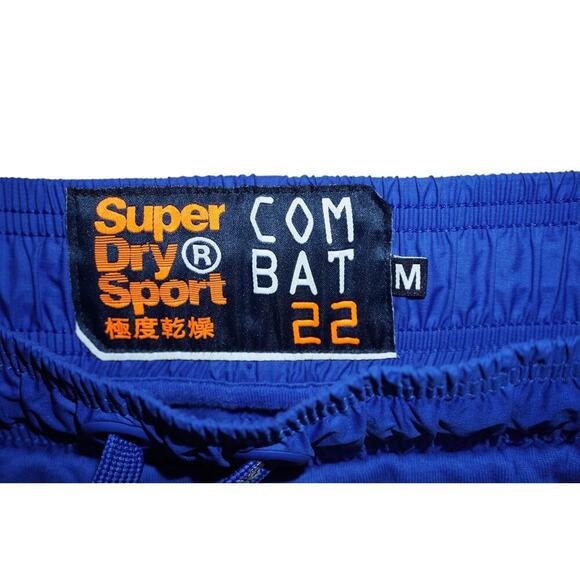 Superdry Sport Combat 22 Logo Shorts – Size M – Blue - Picture 3 of 6